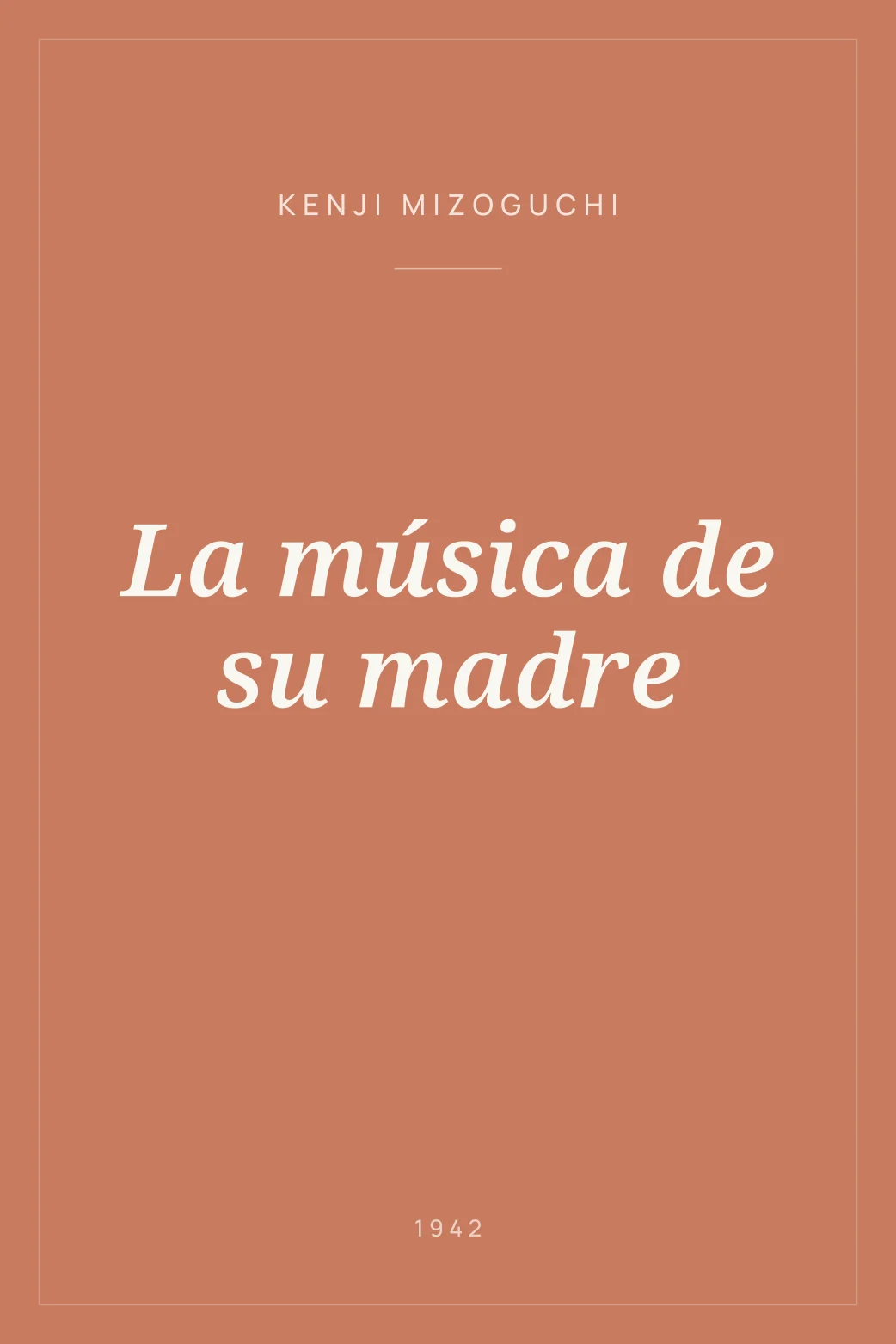 Portada de La música de su madre
