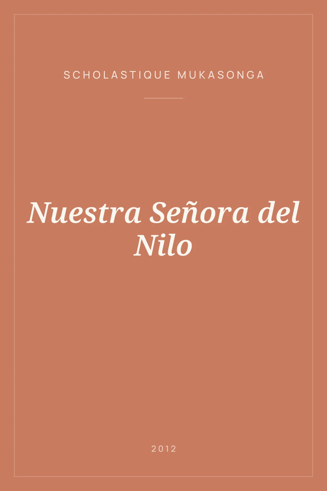 Portada de Nuestra Señora del Nilo