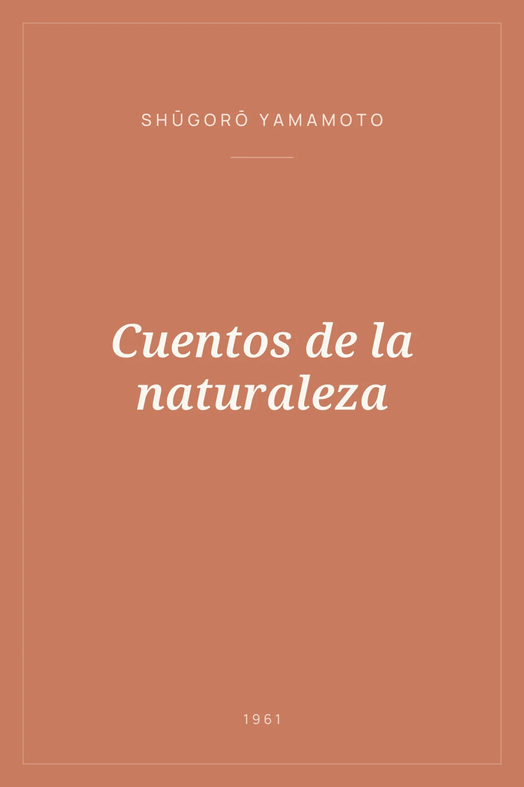 Portada de Cuentos de la naturaleza