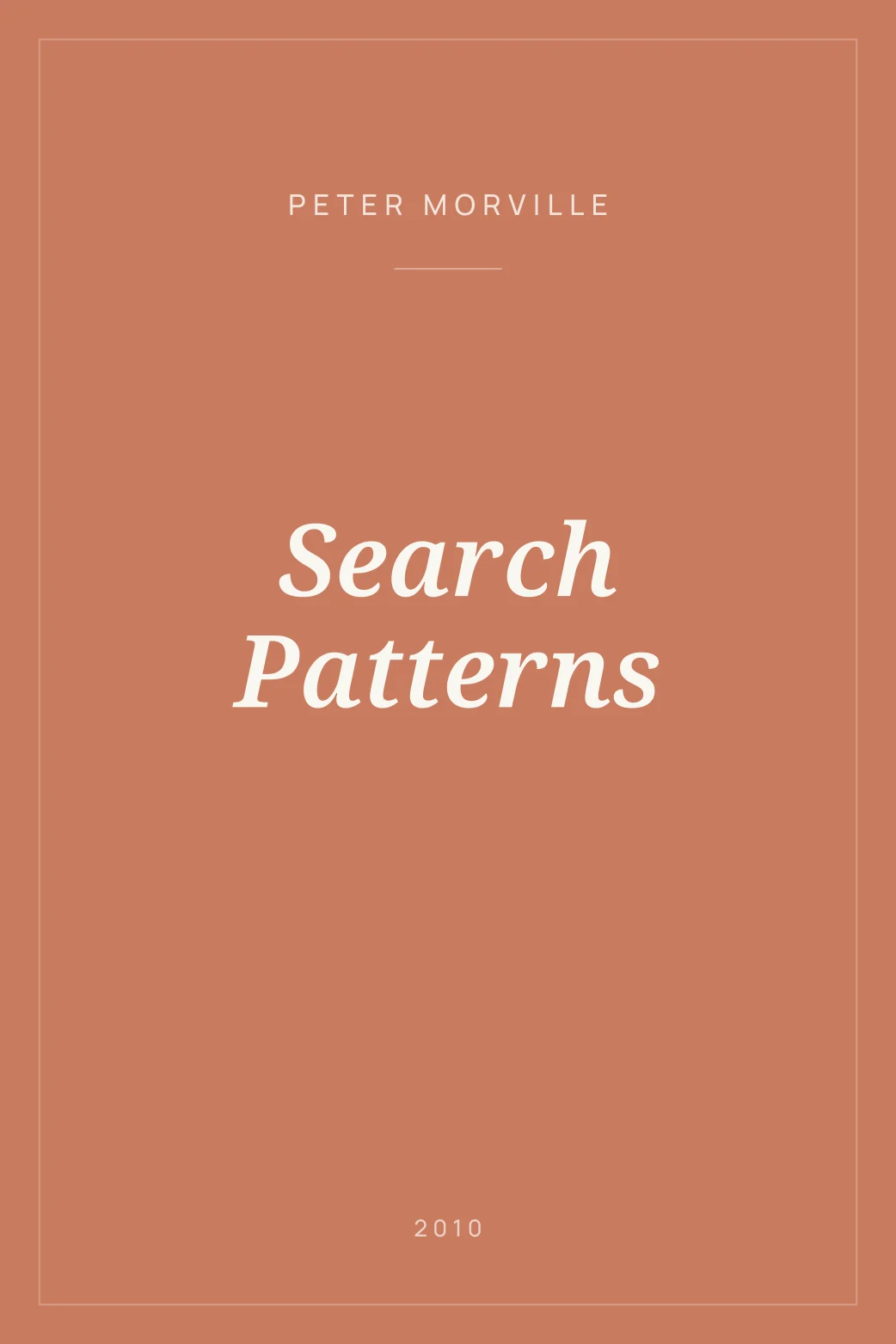Portada de Search Patterns