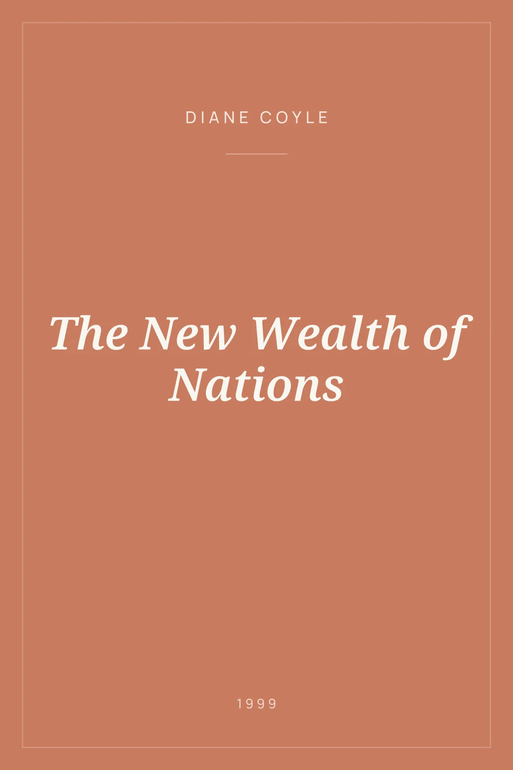 Portada de The New Wealth of Nations
