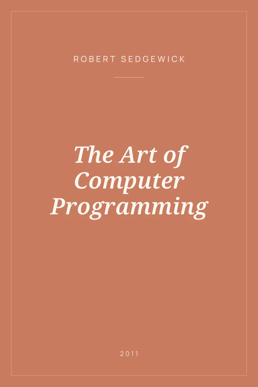 Portada de The Art of Computer Programming