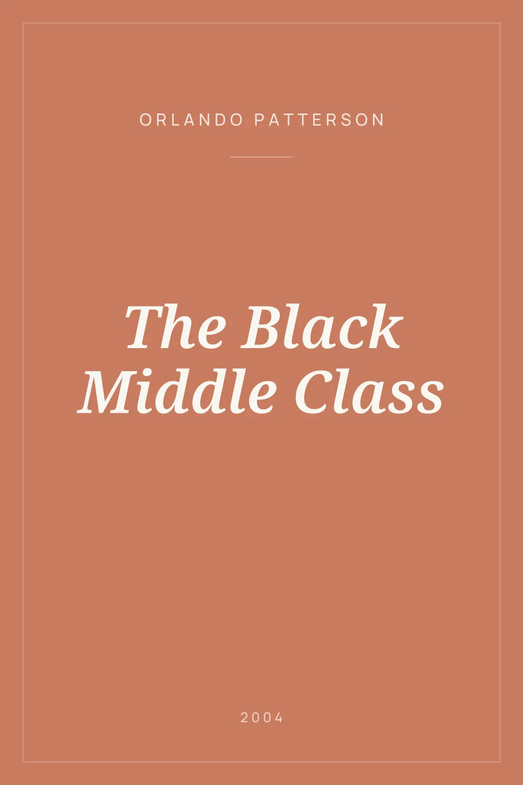 Portada de The Black Middle Class