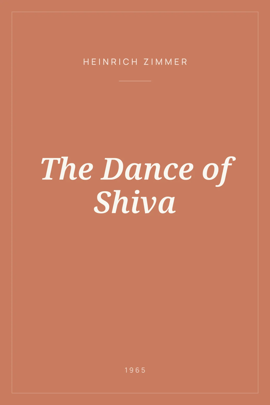 Portada de The Dance of Shiva