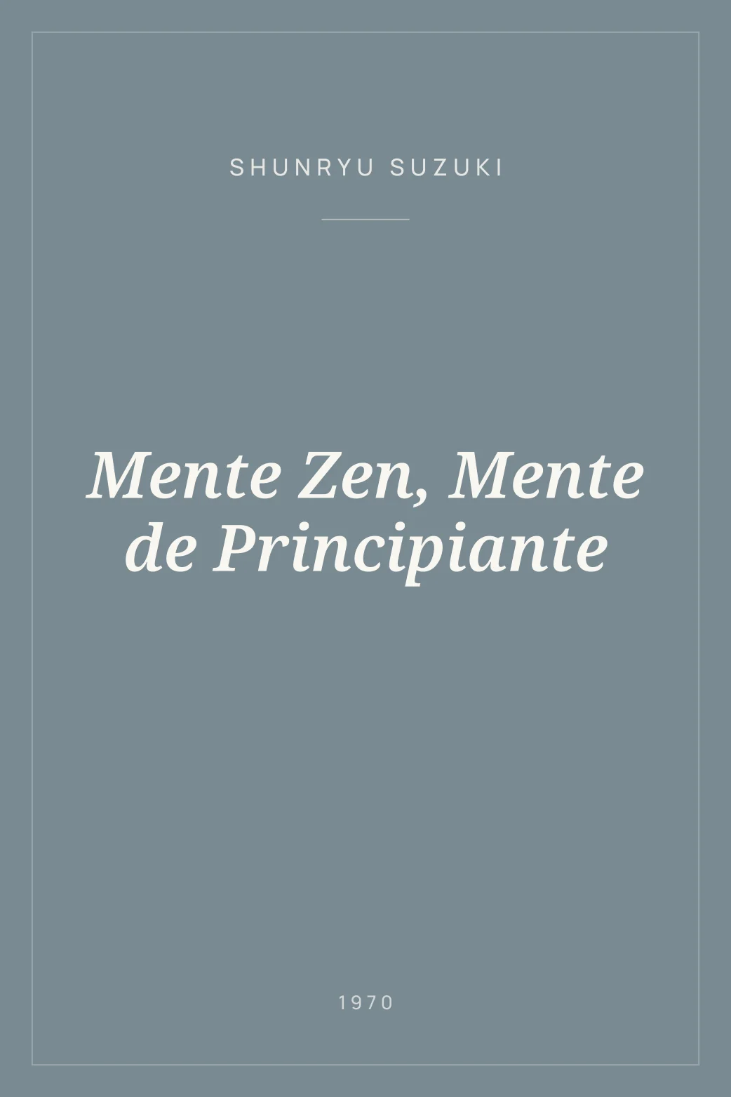 Portada de Mente Zen, Mente de Principiante