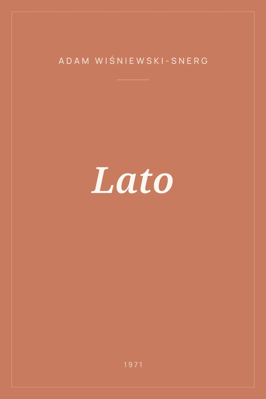 Portada de Lato