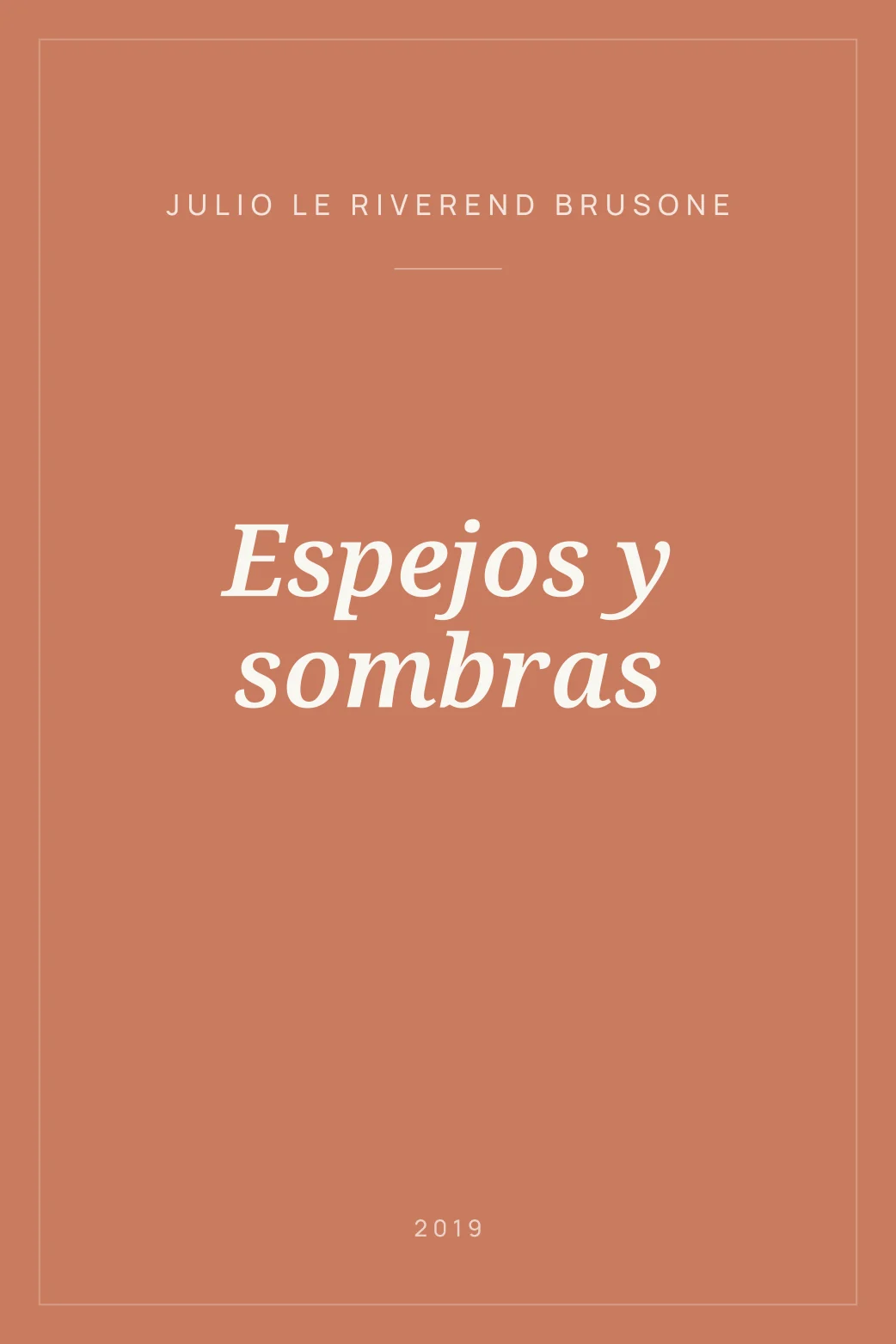 Portada de Espejos y sombras
