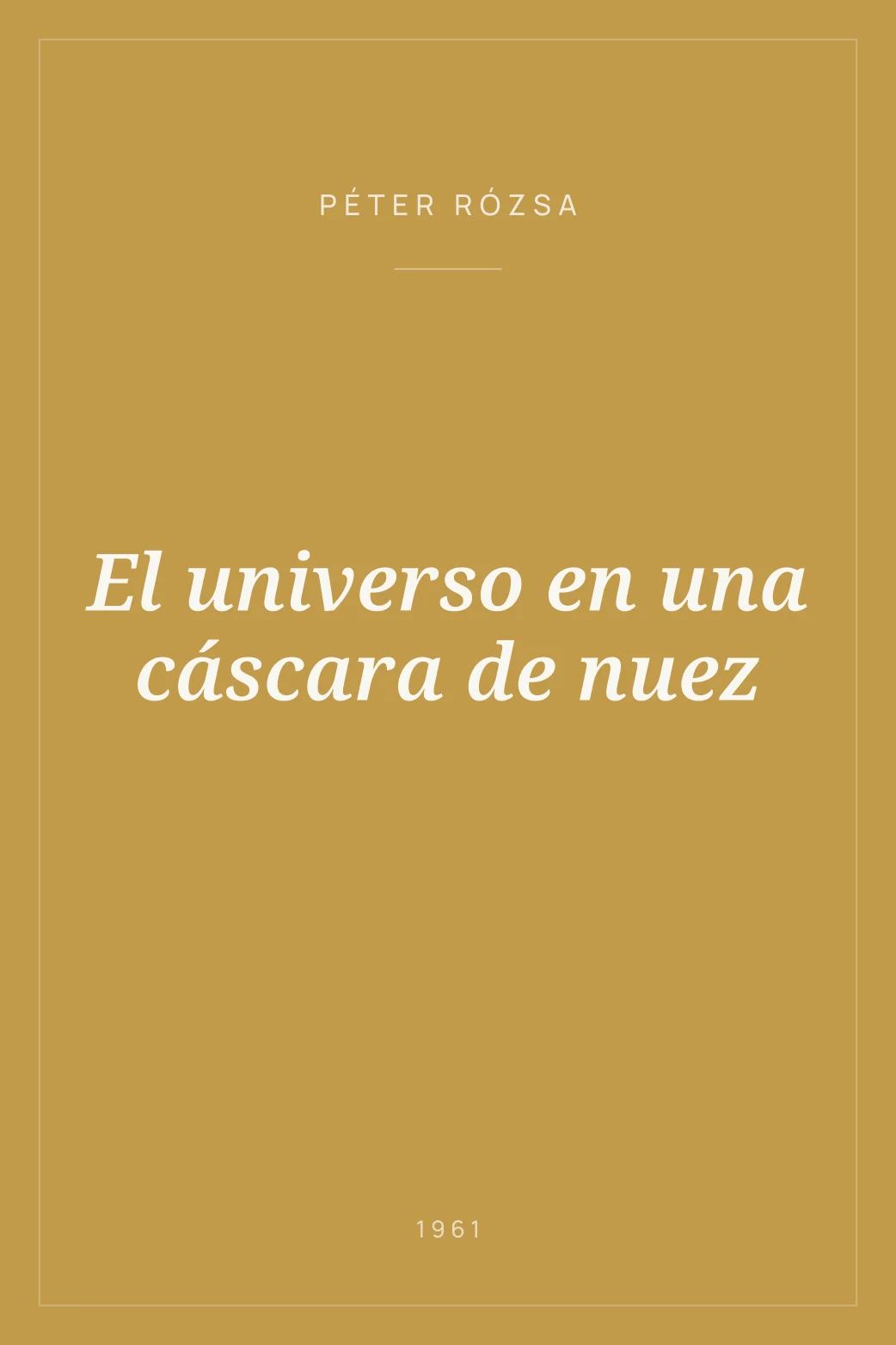 Portada de El universo en una cáscara de nuez