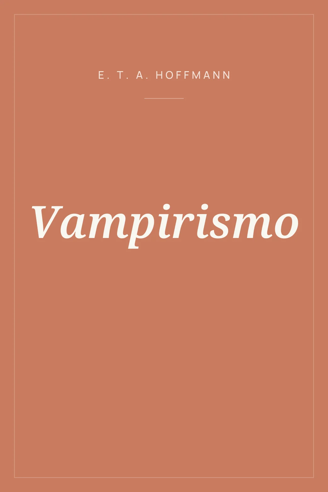 Portada de Vampirismo
