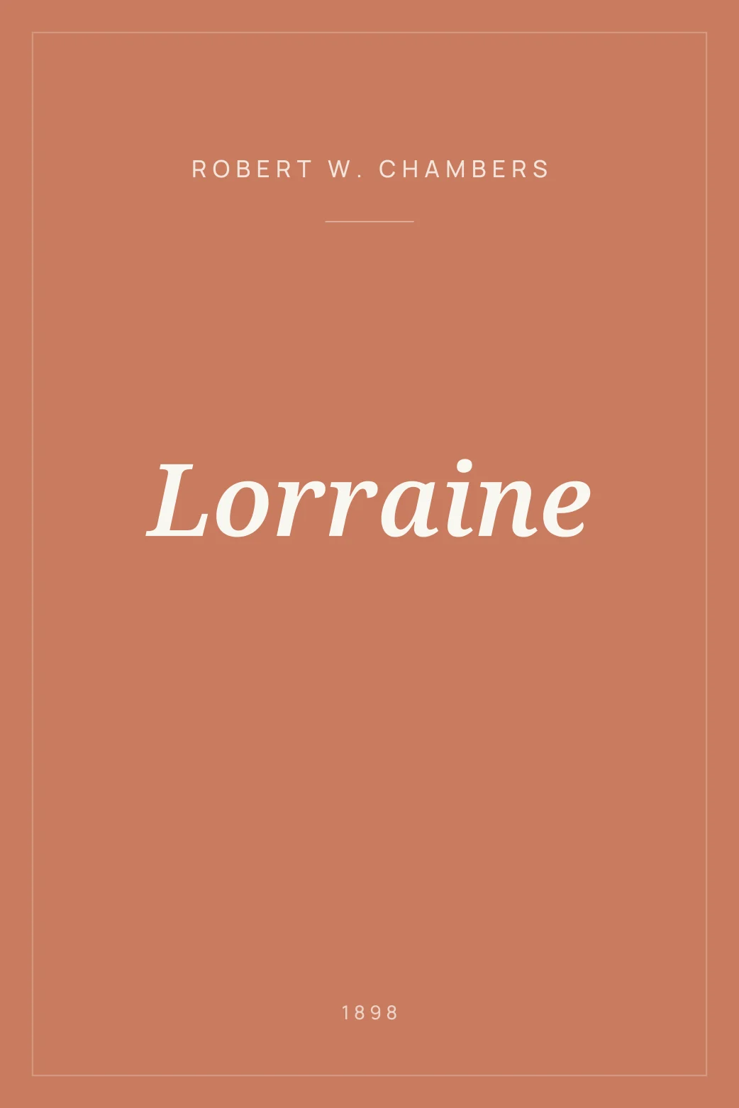Portada de Lorraine