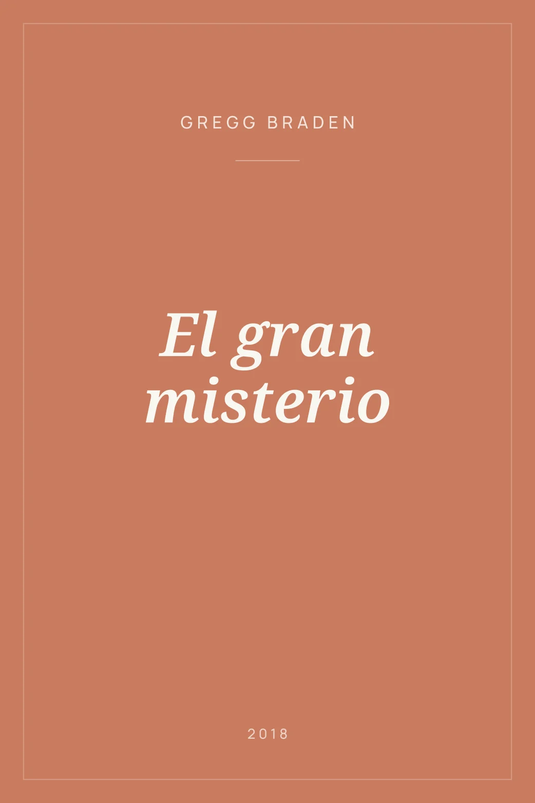 Portada de El gran misterio
