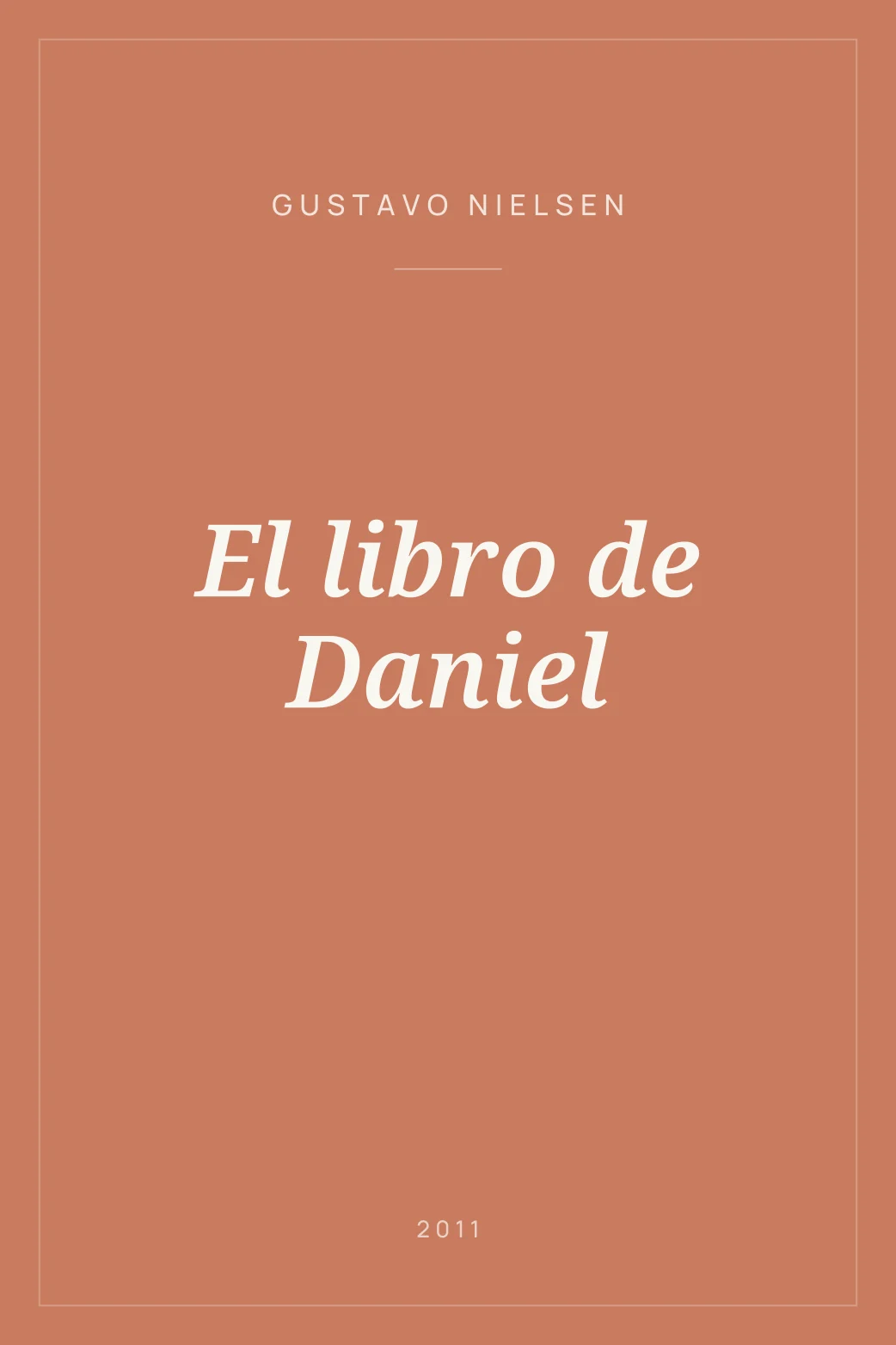 Portada de El libro de Daniel