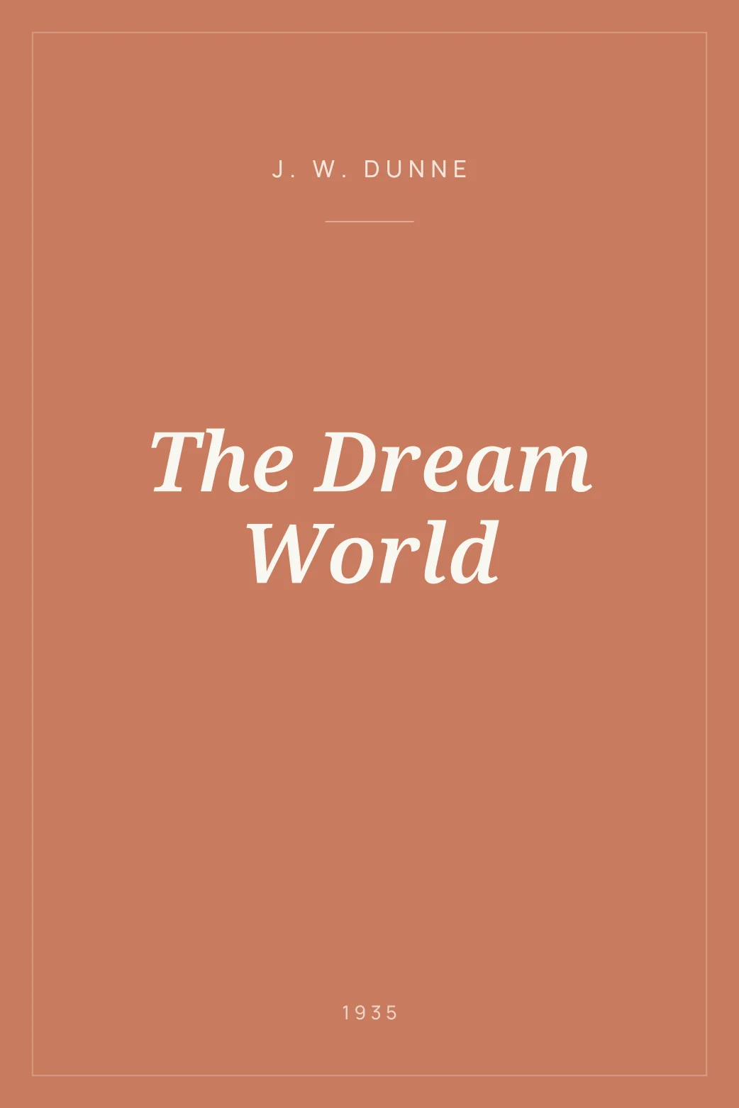 Portada de The Dream World