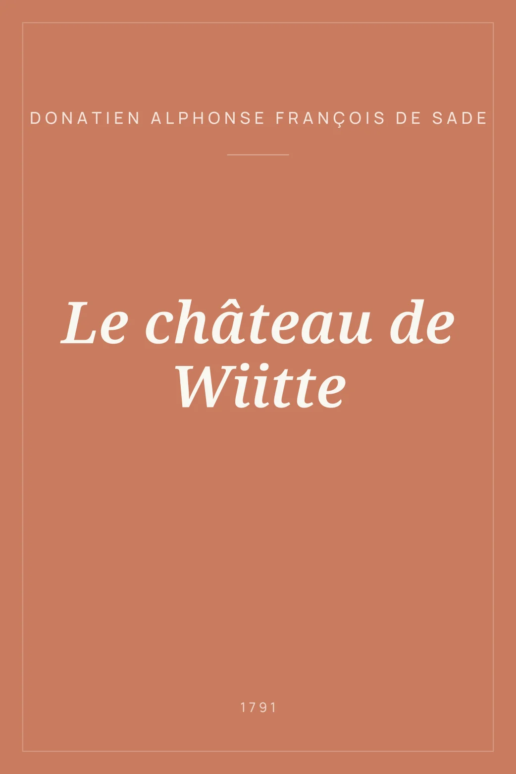 Portada de Le château de Wiitte