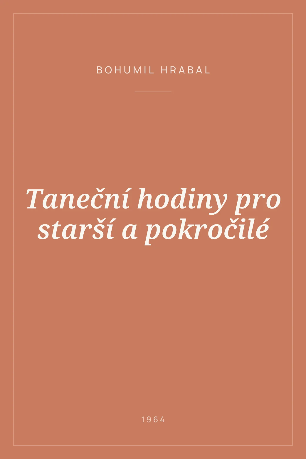 Portada de Taneční hodiny pro starší a pokročilé