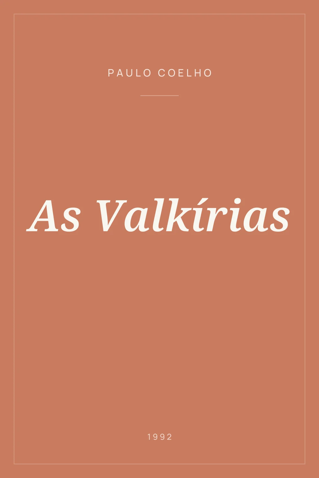 Portada de As Valkírias