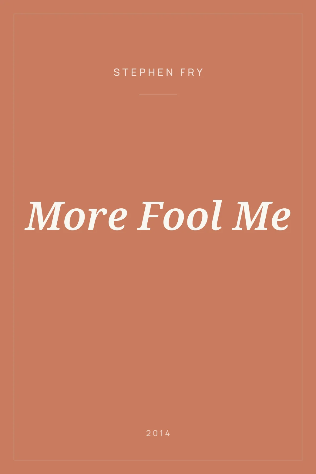 Portada de More Fool Me