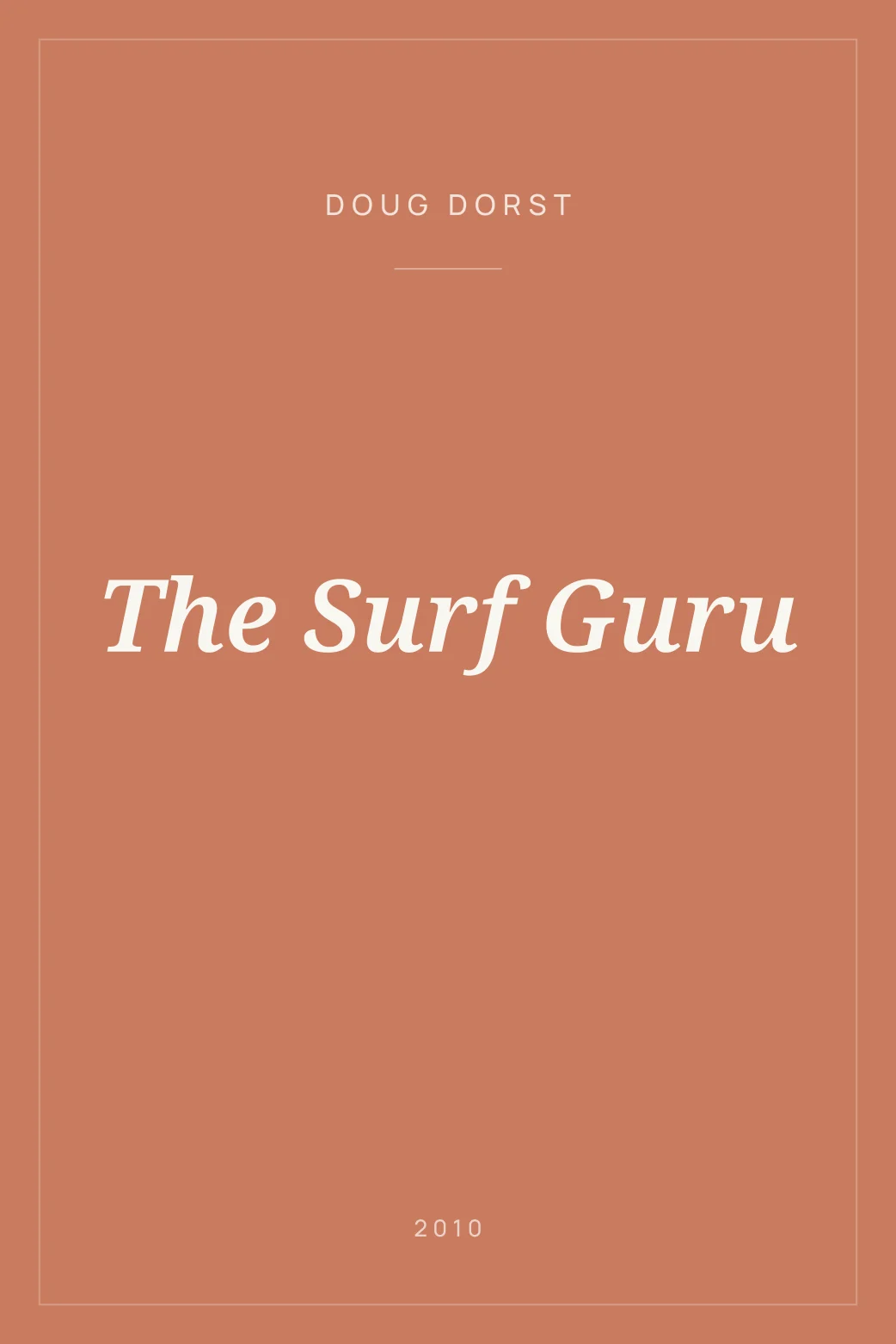 Portada de The Surf Guru
