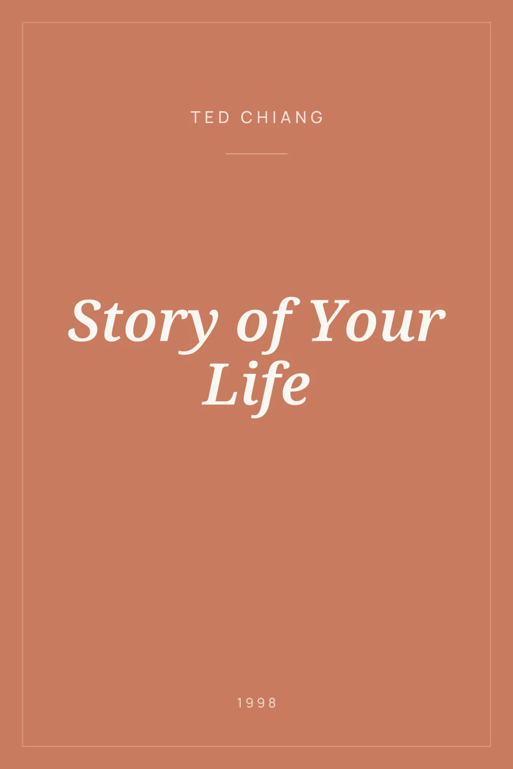 Portada de Story of Your Life