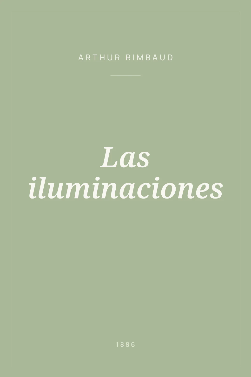 Portada de Las iluminaciones