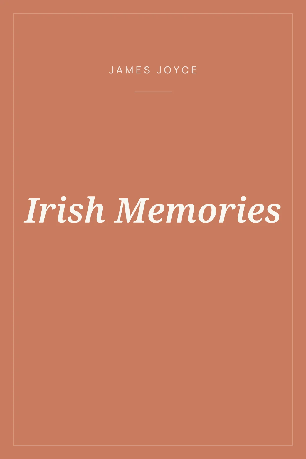 Portada de Irish Memories