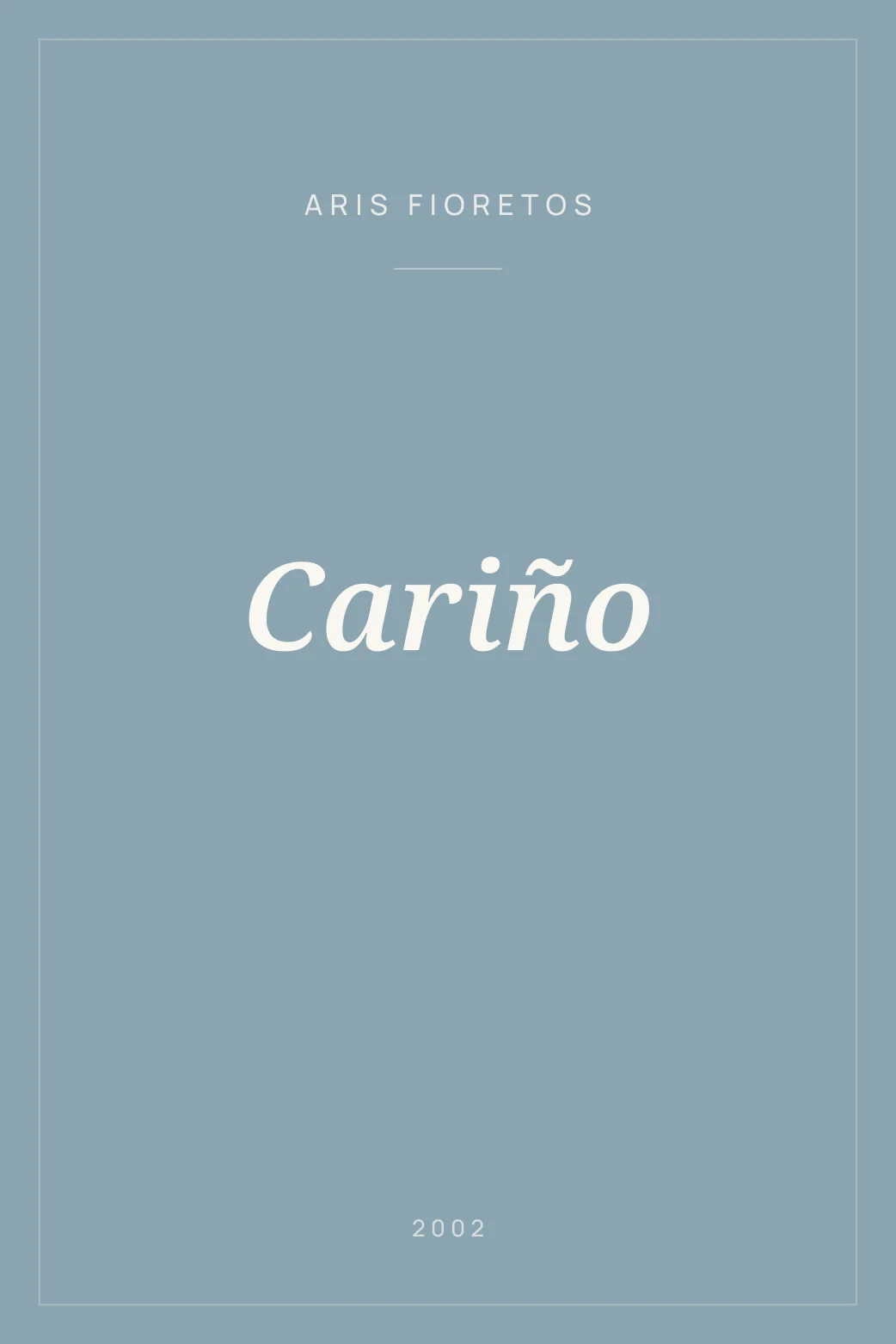 Portada de Cariño