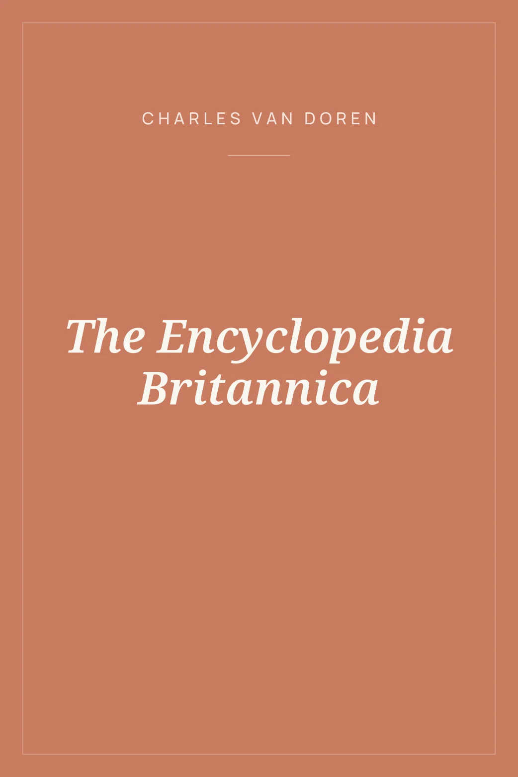 Portada de The Encyclopedia Britannica