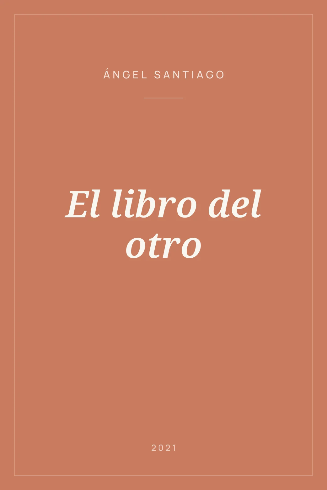 Portada de El libro del otro