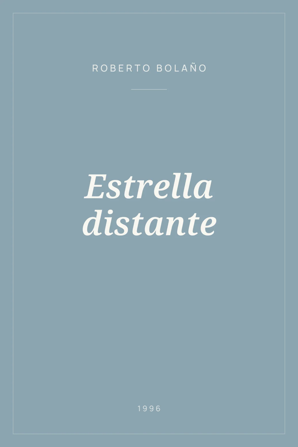 Portada de Estrella distante