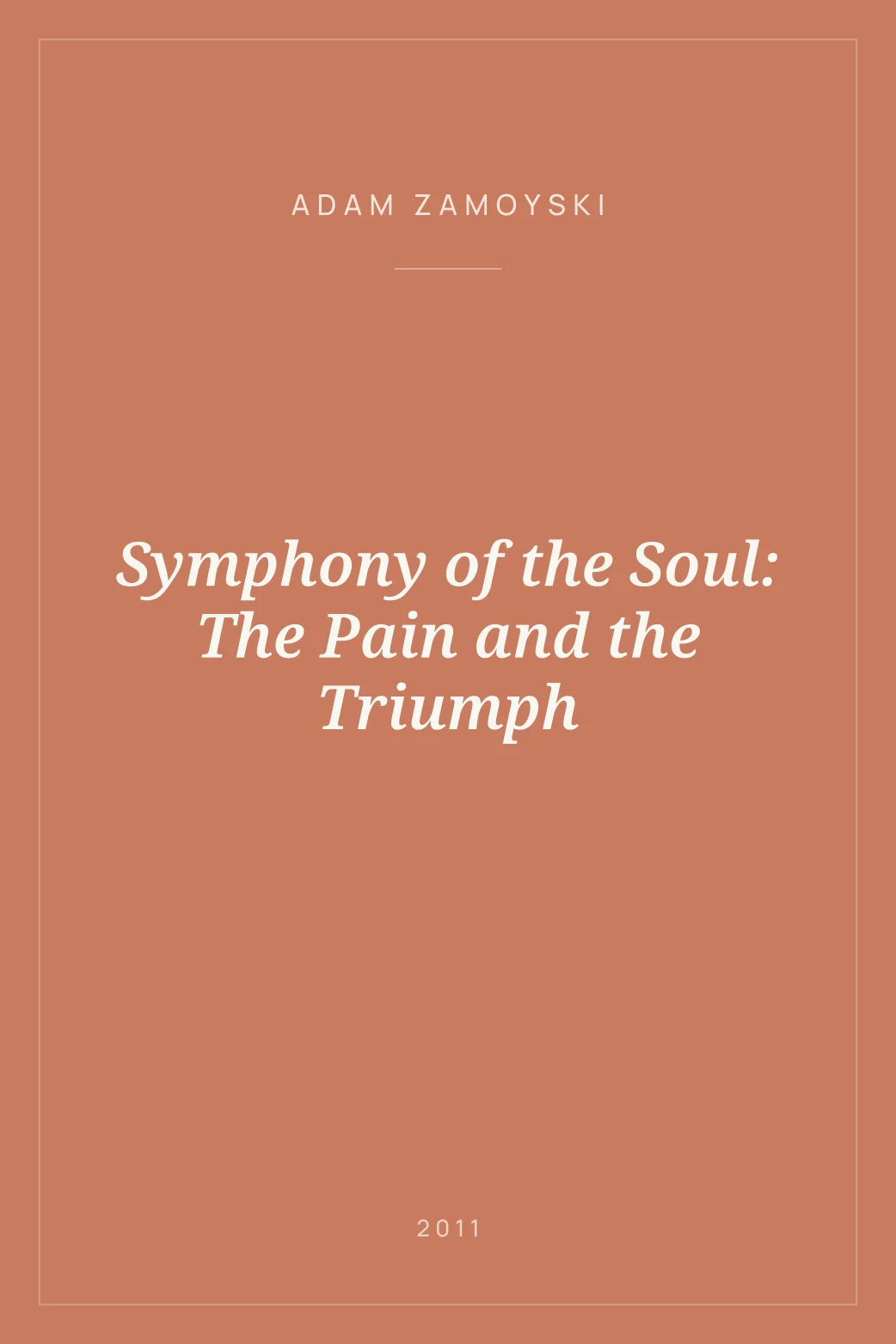 Portada de Symphony of the Soul: The Pain and the Triumph