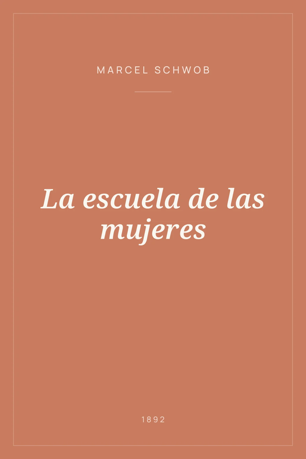 Portada de La escuela de las mujeres