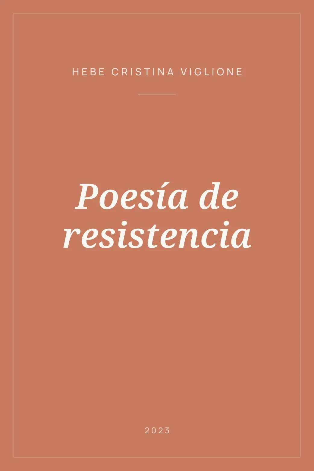 Portada de Poesía de resistencia