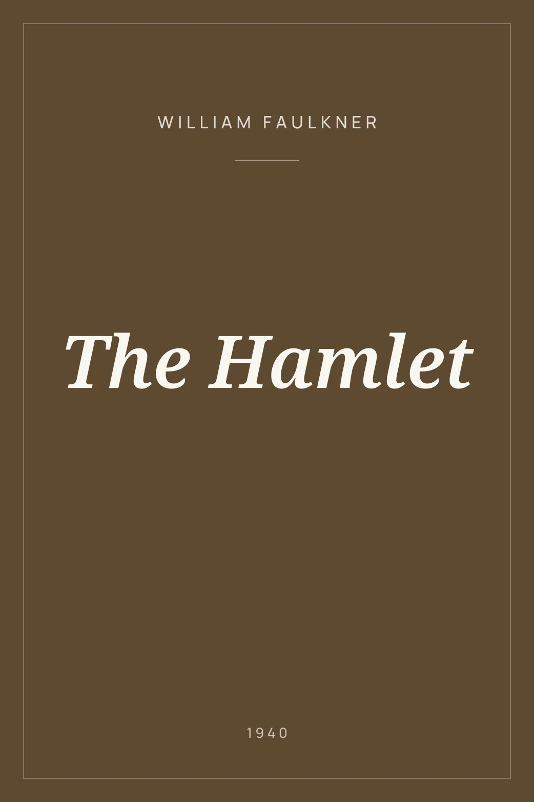 Portada de The Hamlet