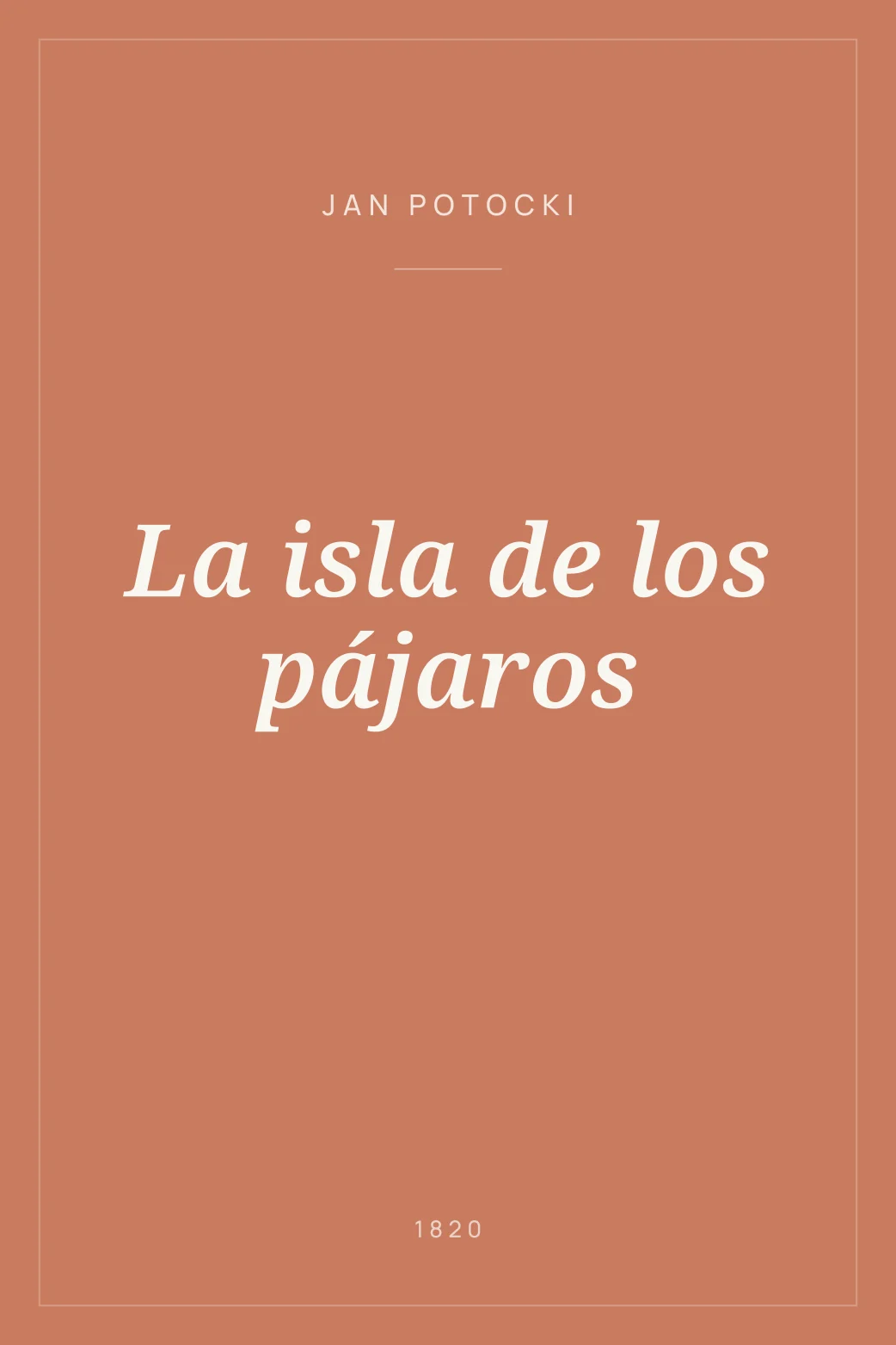 Portada de La isla de los pájaros