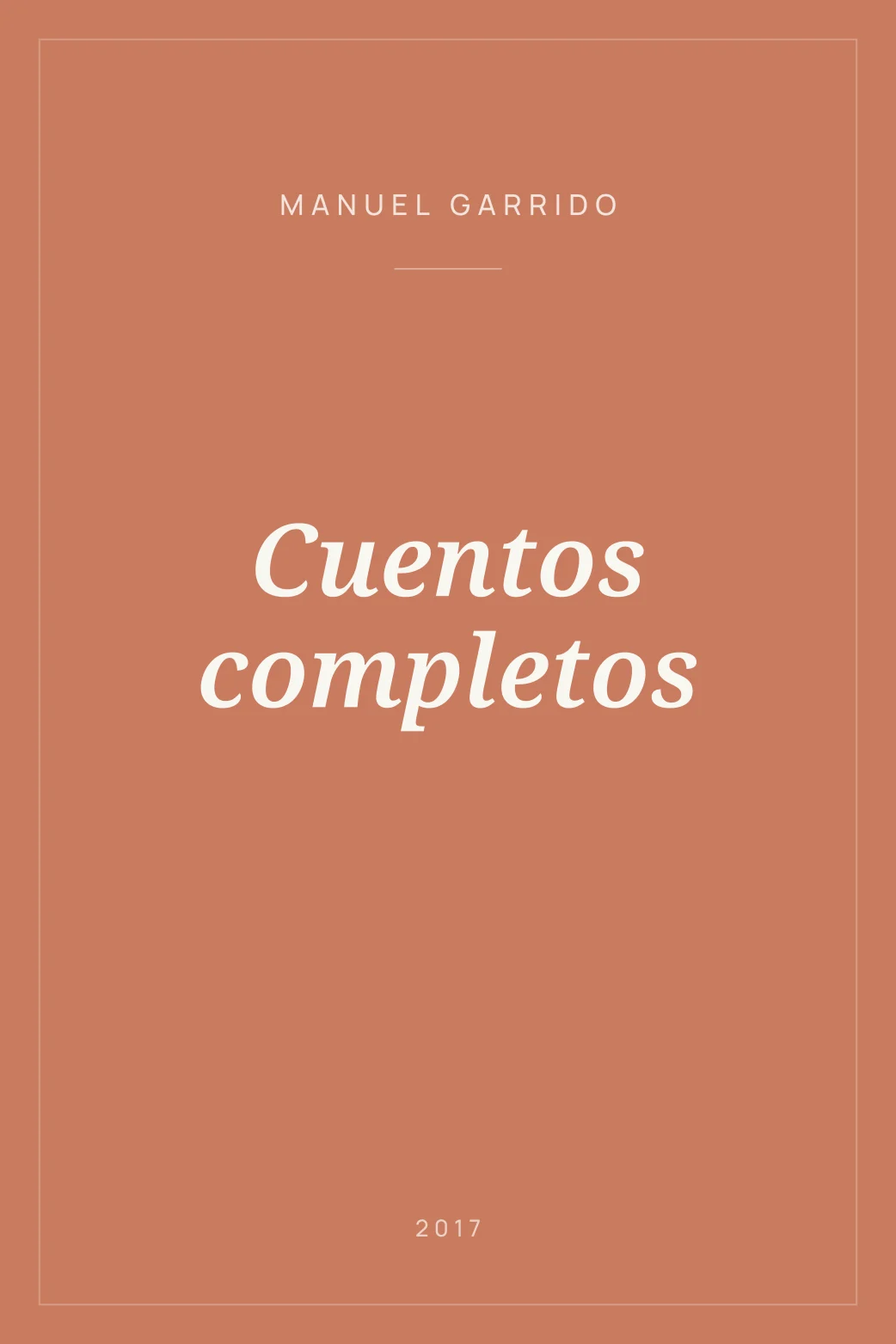 Portada de Cuentos completos