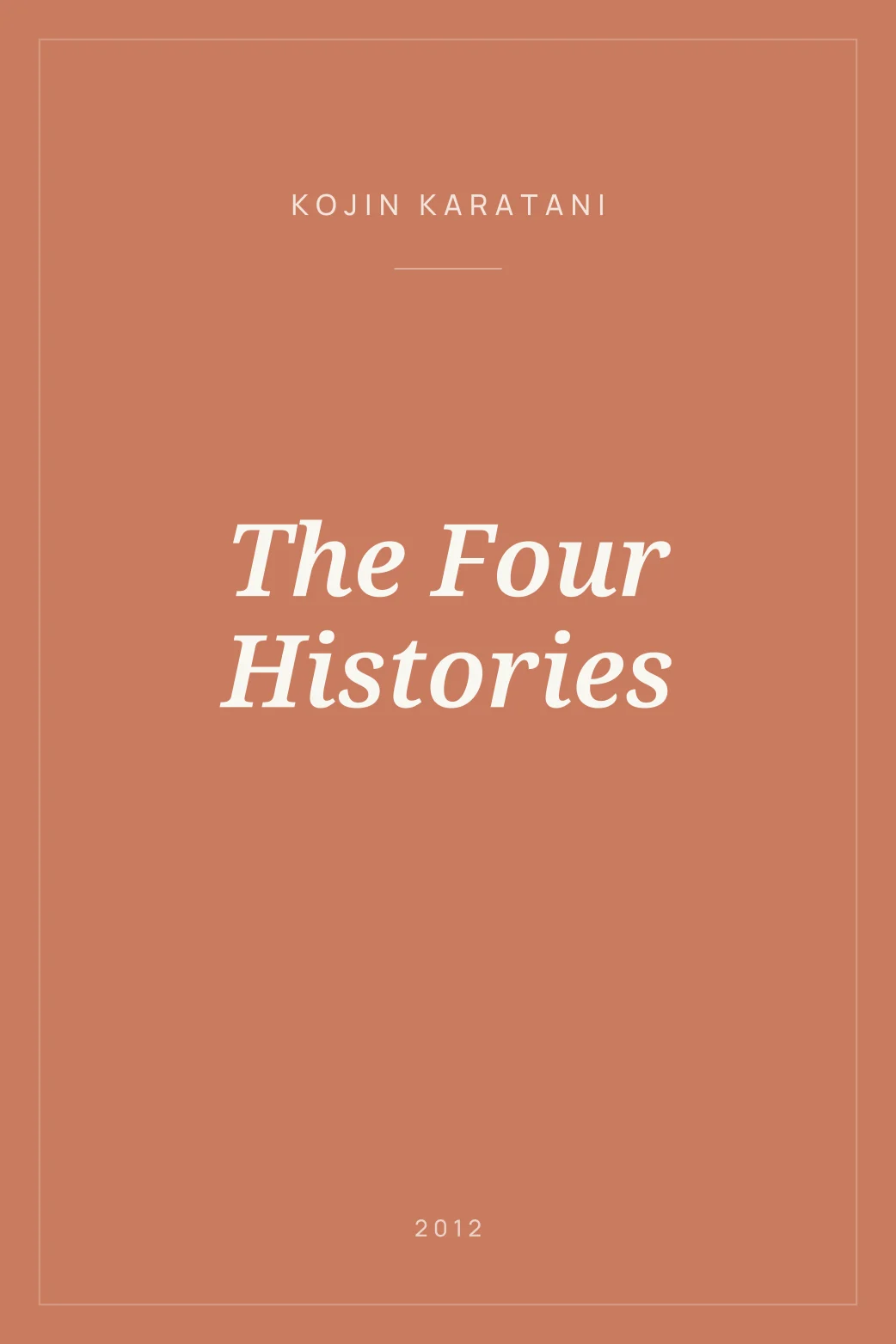 Portada de The Four Histories