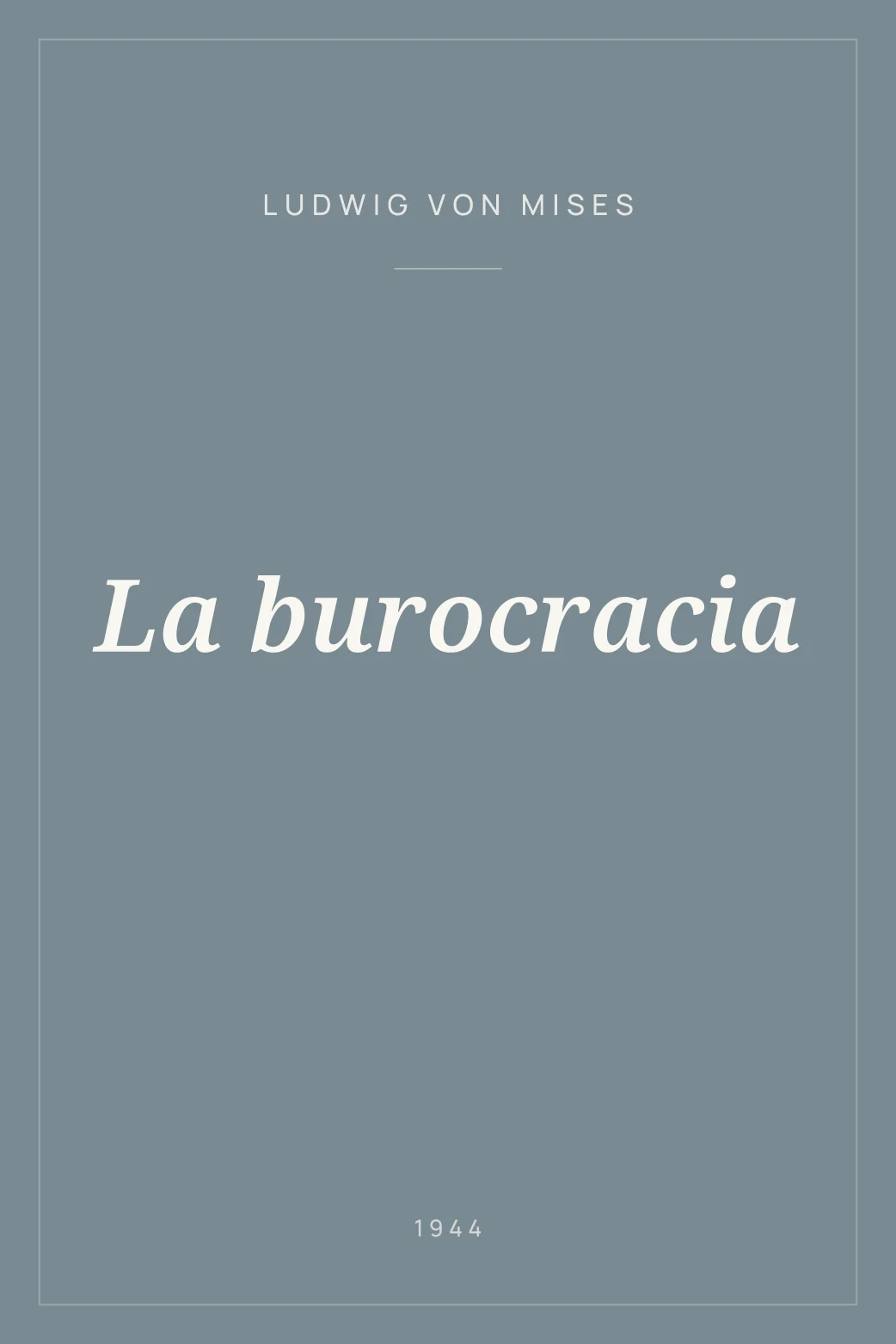 Portada de La burocracia