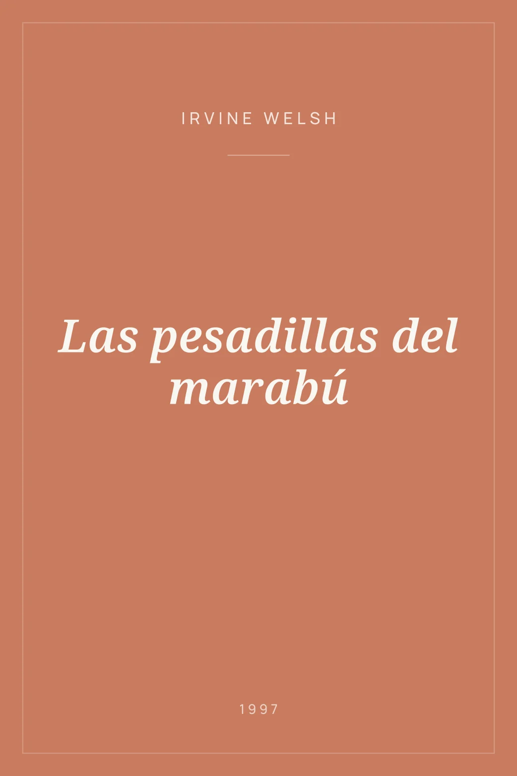 Portada de Las pesadillas del marabú