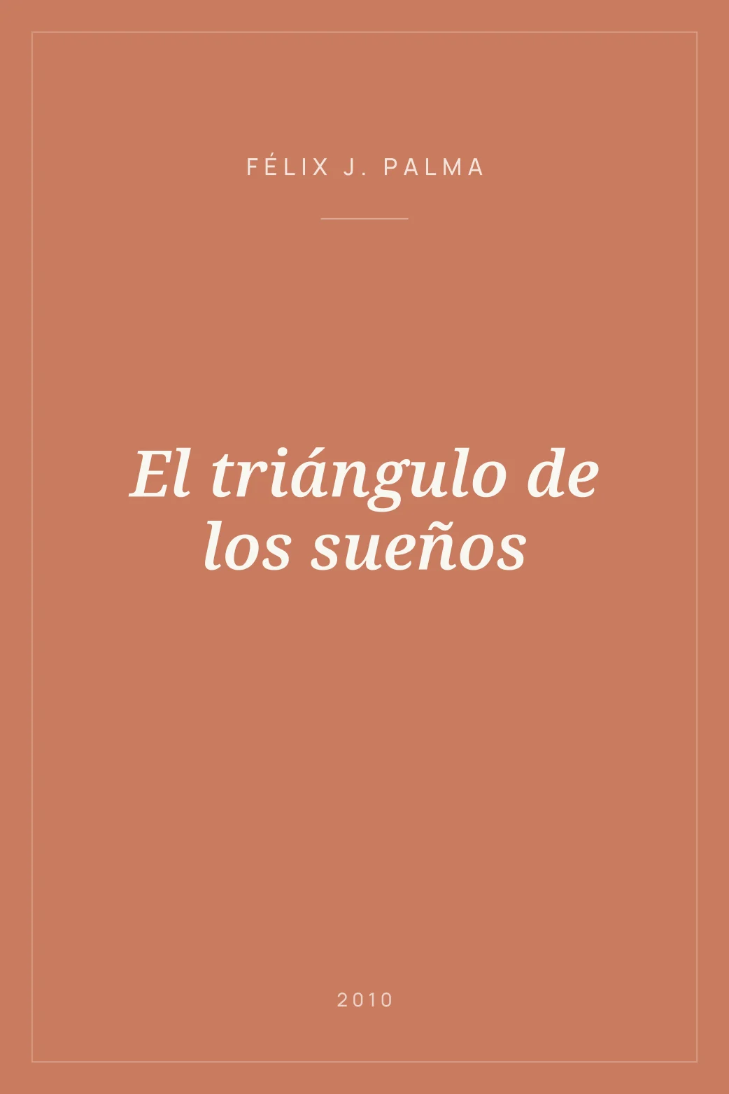 Portada de El triángulo de los sueños