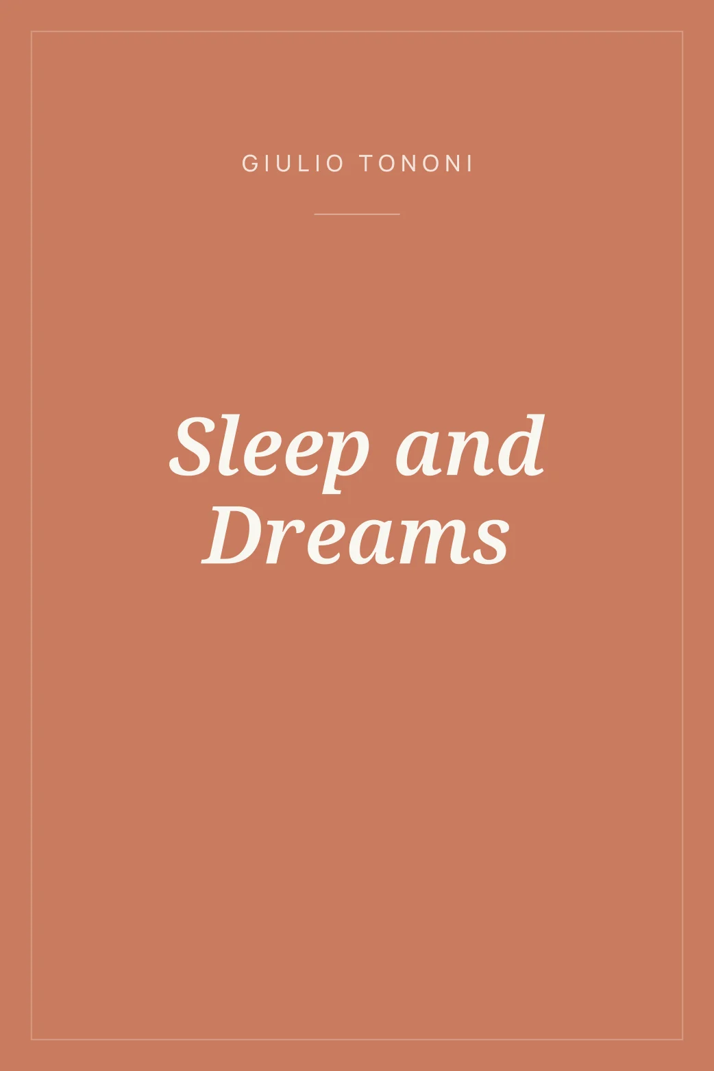 Portada de Sleep and Dreams