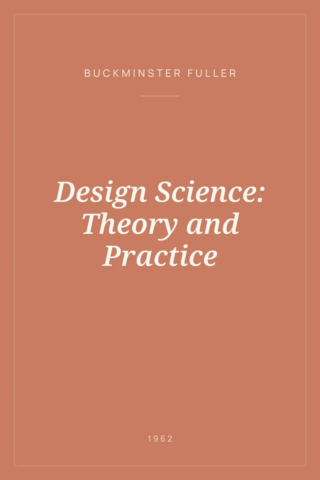 Portada de Design Science: Theory and Practice