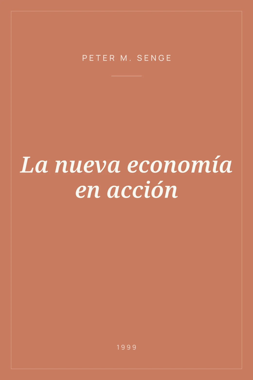 Portada de La nueva economía en acción