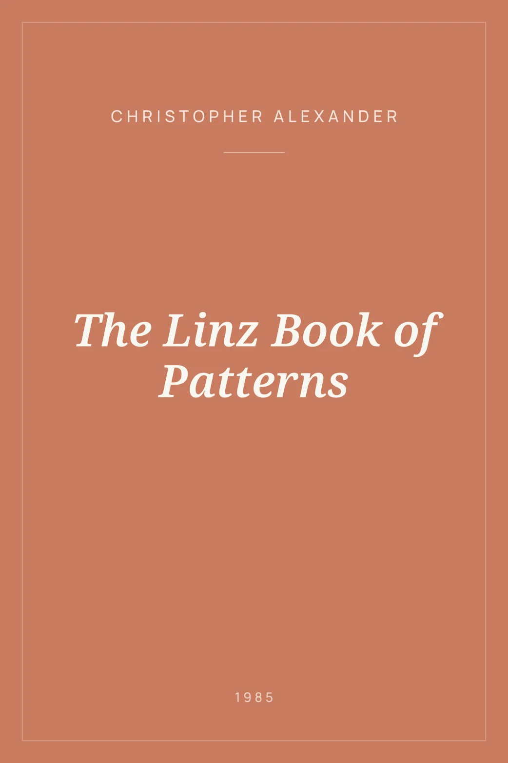 Portada de The Linz Book of Patterns