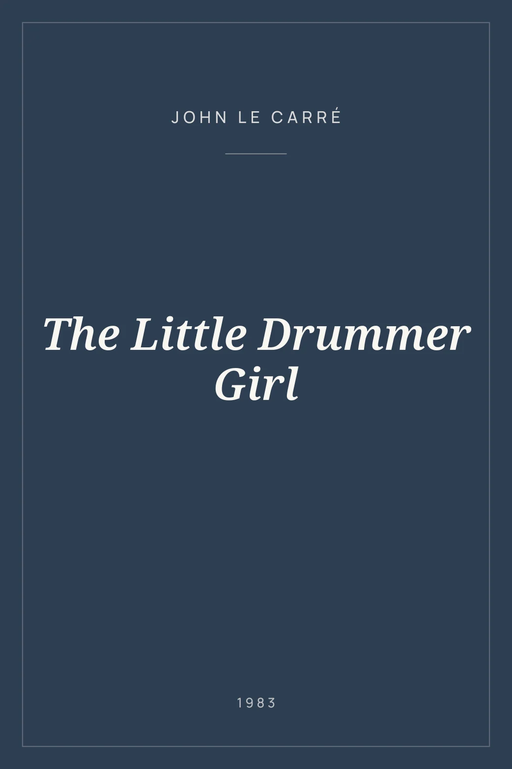 Portada de The Little Drummer Girl