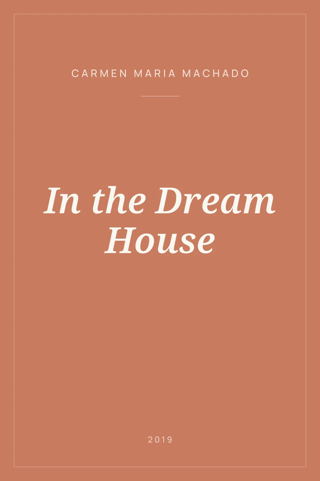 Portada de In the Dream House