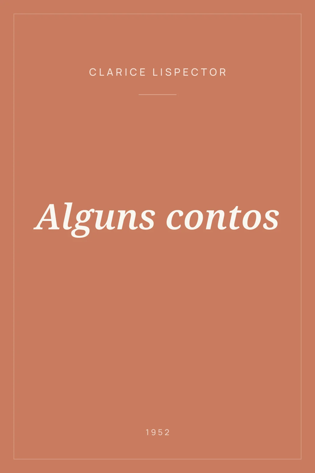 Portada de Alguns contos