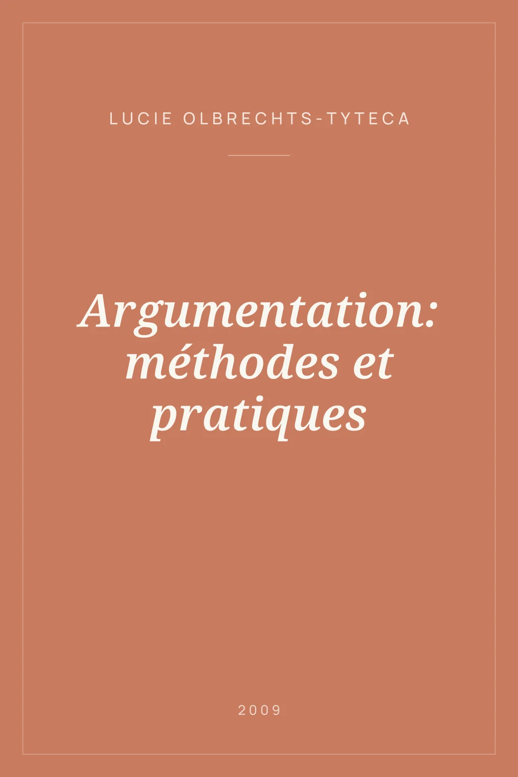 Portada de Argumentation: méthodes et pratiques