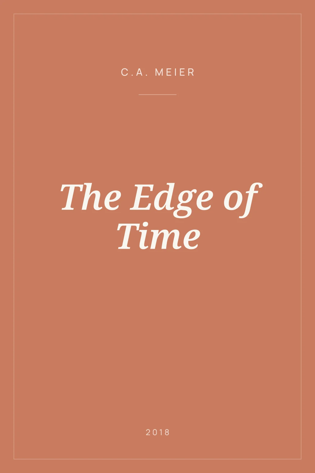 Portada de The Edge of Time