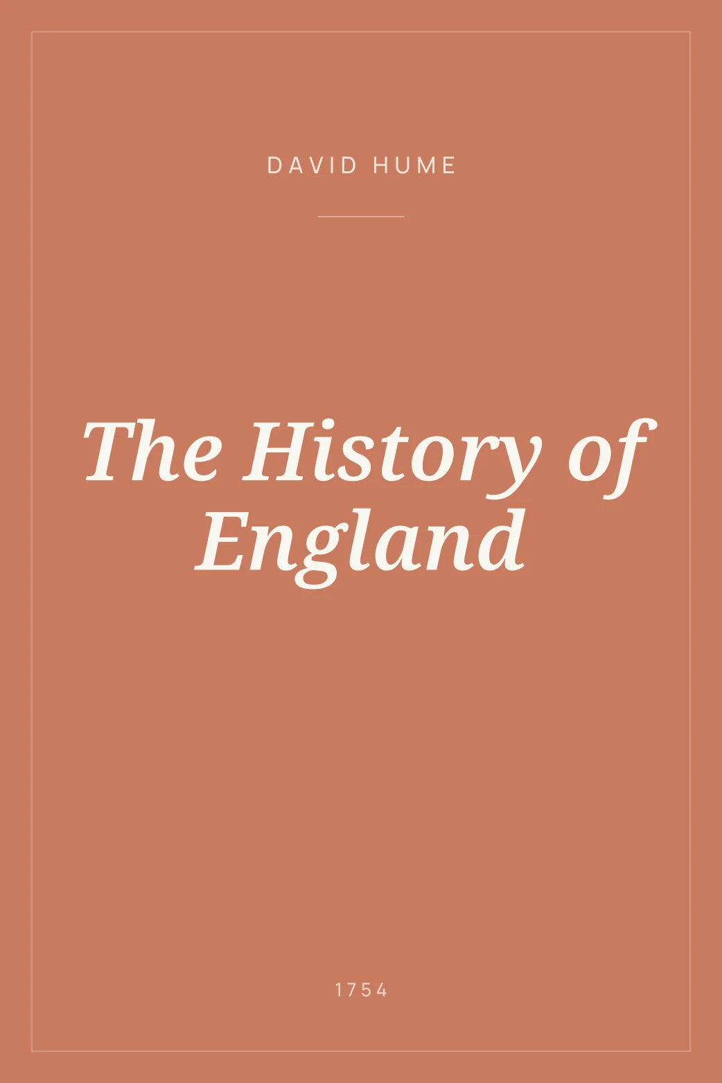 Portada de The History of England