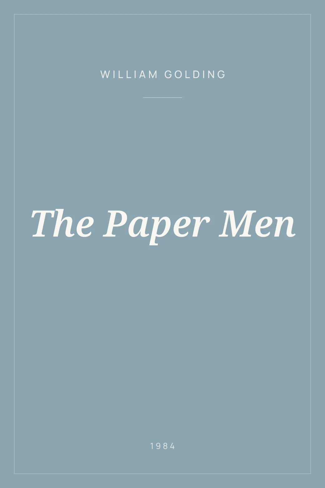 Portada de The Paper Men